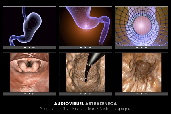 Looktrope Audiovisuel Santé Astrazeneca Animation 3D