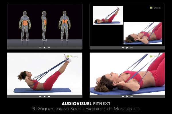 Looktrope Audiovisuel Sport Fitnext 90 Clips