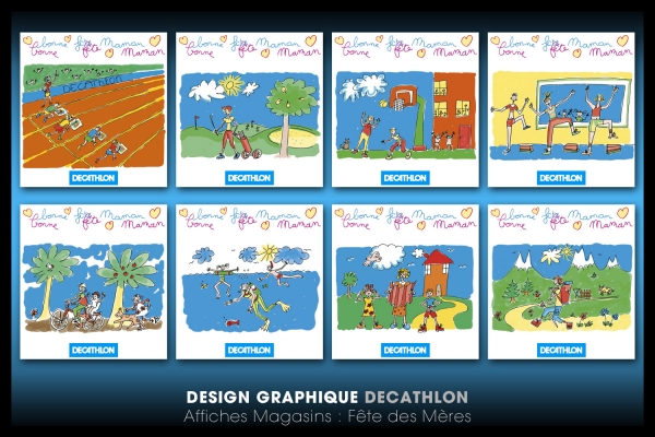 Looktrope Design Graphique Affiches Décathlon