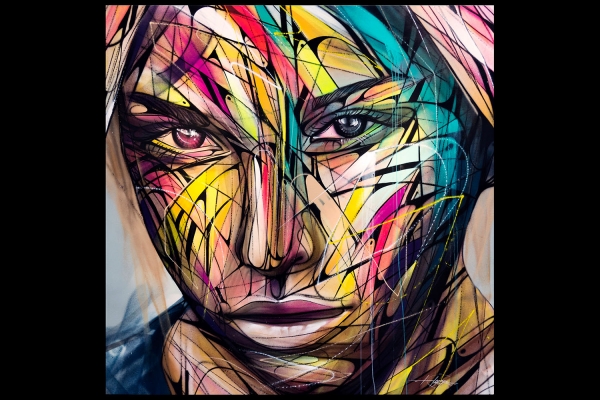 Looktrope Paris Carreau du Temple Urban Art Fair  Hopare