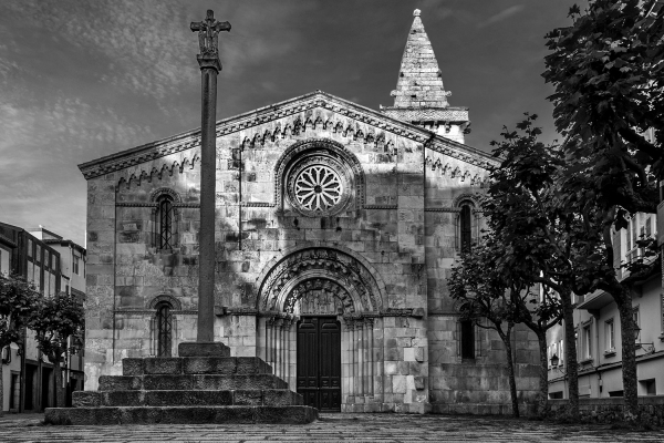 Looktrope Espagne La Corogne Collégiale Santa Maria del Campo