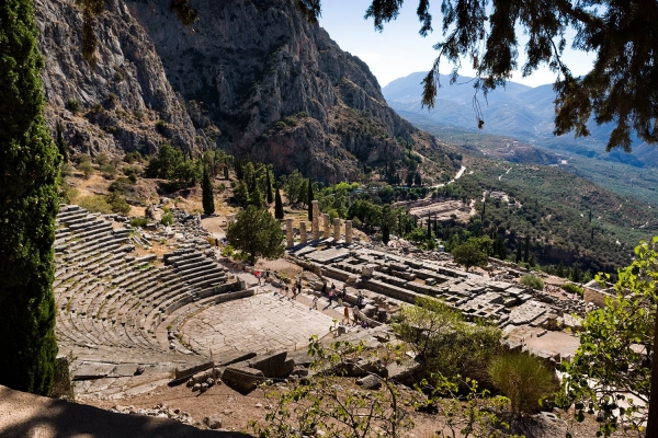 Looktrope Grèce Delphe Site Archéologique