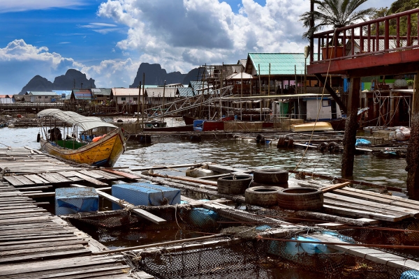 Looktrope Thailande Phang Nga Koh Panyi Village Flottant