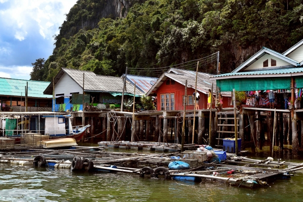 Looktrope Thailande Phang Nga Koh Panyi Village Flottant