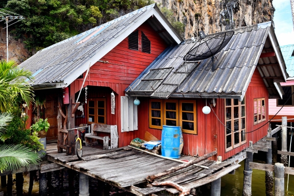 Looktrope Thailande Phang Nga Koh Panyi Village Flottant