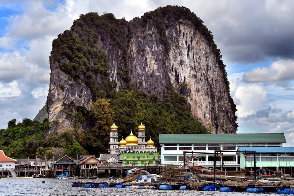 Looktrope Thailande Phang Nga Koh Panyi Village Flottant